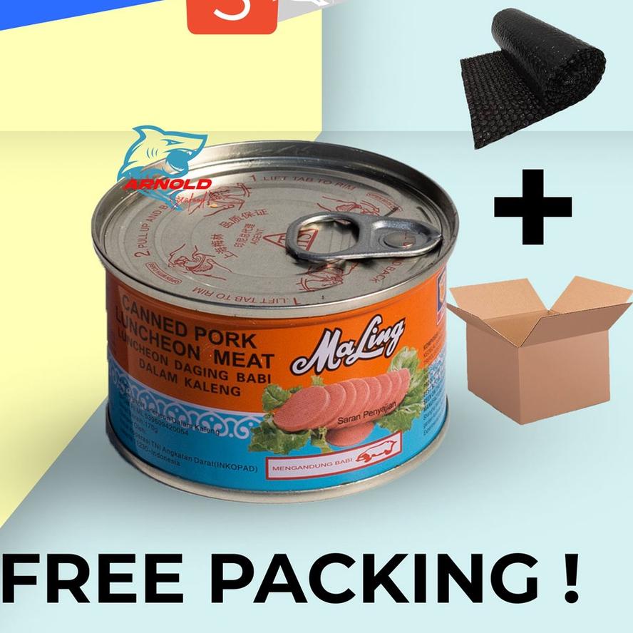 

✷ Maling Canned Pork Daging Babi Maling Luncheon Meat 397g TTS Brand / Maling TTS 397g ☪