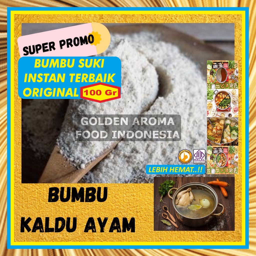 

Bumbu Shabu Instan Kaldu Ayam 100Gr Hotpot Sample Rasa chicken broth Kecil Halal Suki Steamboat Sabu Kuah Soup Original Stemboat Steambot Steamboot Sukiyaki Grill Bakar Instant Gafi Murah Enak Terbaik Premium Promo Rekomendasi