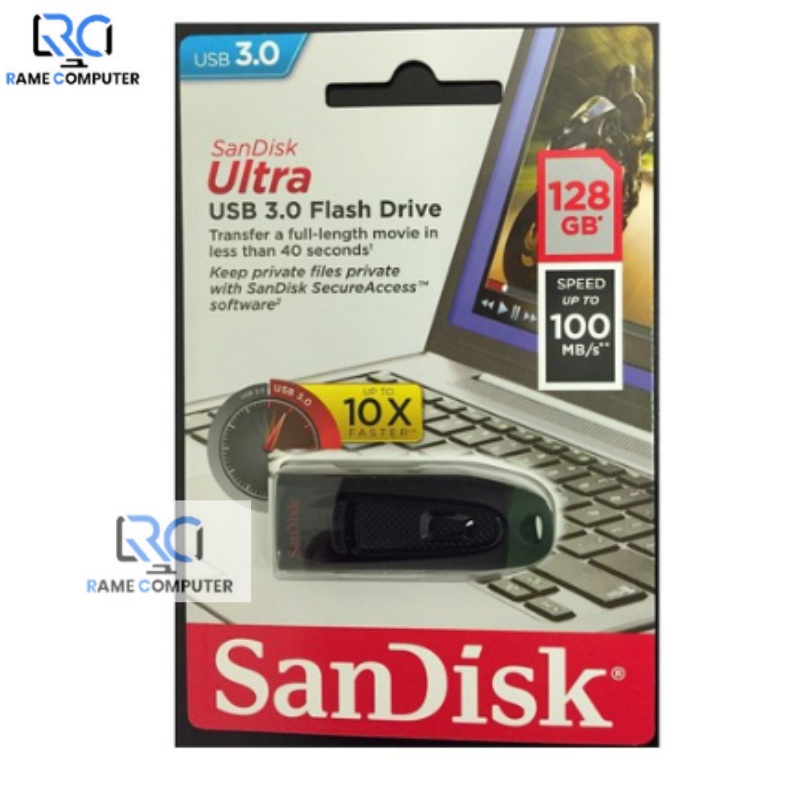 Flashdisk Sandisk Ultra CZ48 128GB USB 3.0