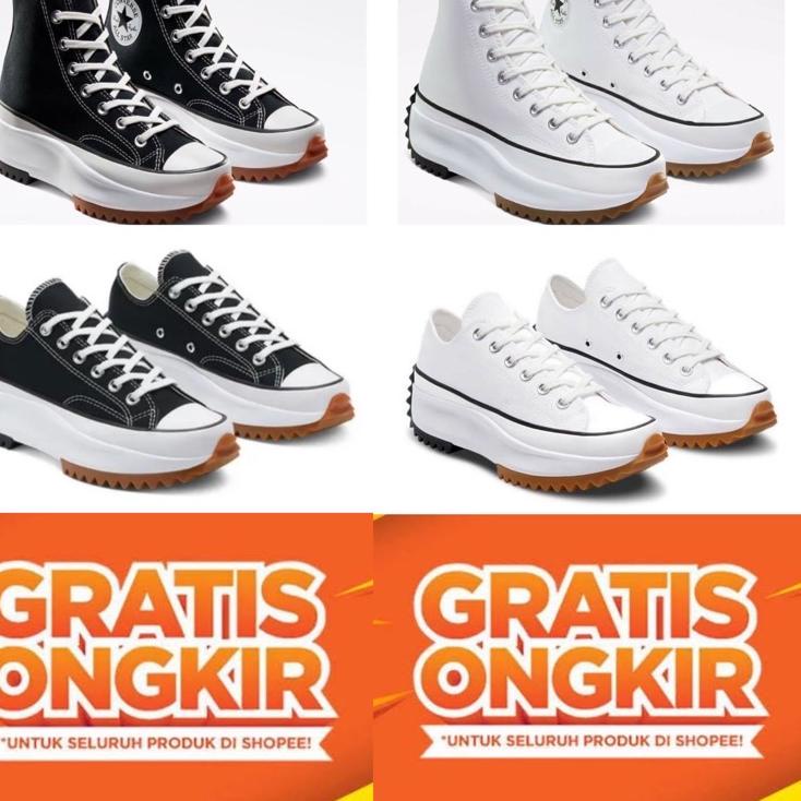 MALL PREMIUM ORIGINAL / SEPATU CONVERSE RUN STAR HIKE / COD TEMURAH grosir