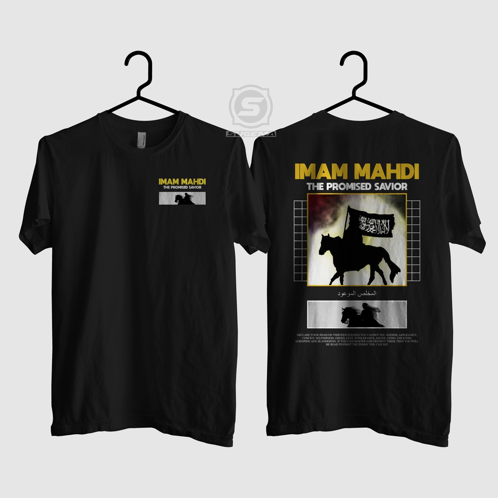 Kaos Imam Mahdi - Kaos Dakwah Islami - Kaos Pahlawan Islam