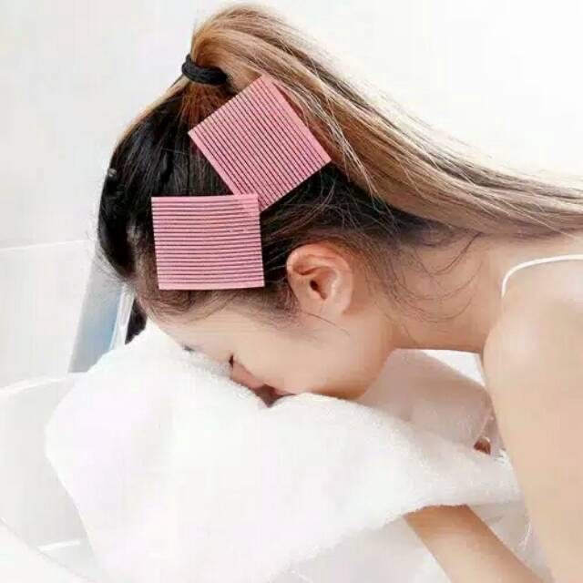 [GROSIR] VELCRO RAMBUT STIKER PEREKAT PENEMPEL PENAHAN  PONI KOYO HAIR PAD AKSESORIS STYLING HAIR