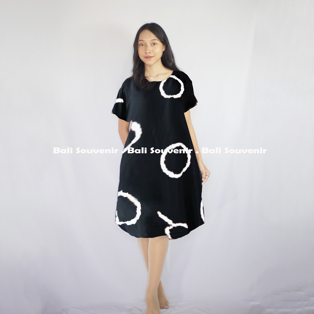 DASTER BALI | DRESS BALI MOTIF TIE DYE SHIBORI