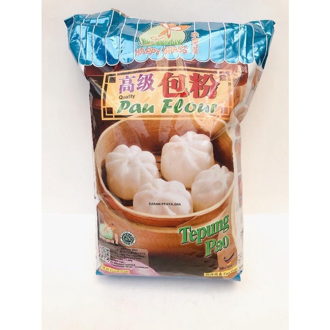 

Happy Grass Pau Flour / Tepung Pao 1300g