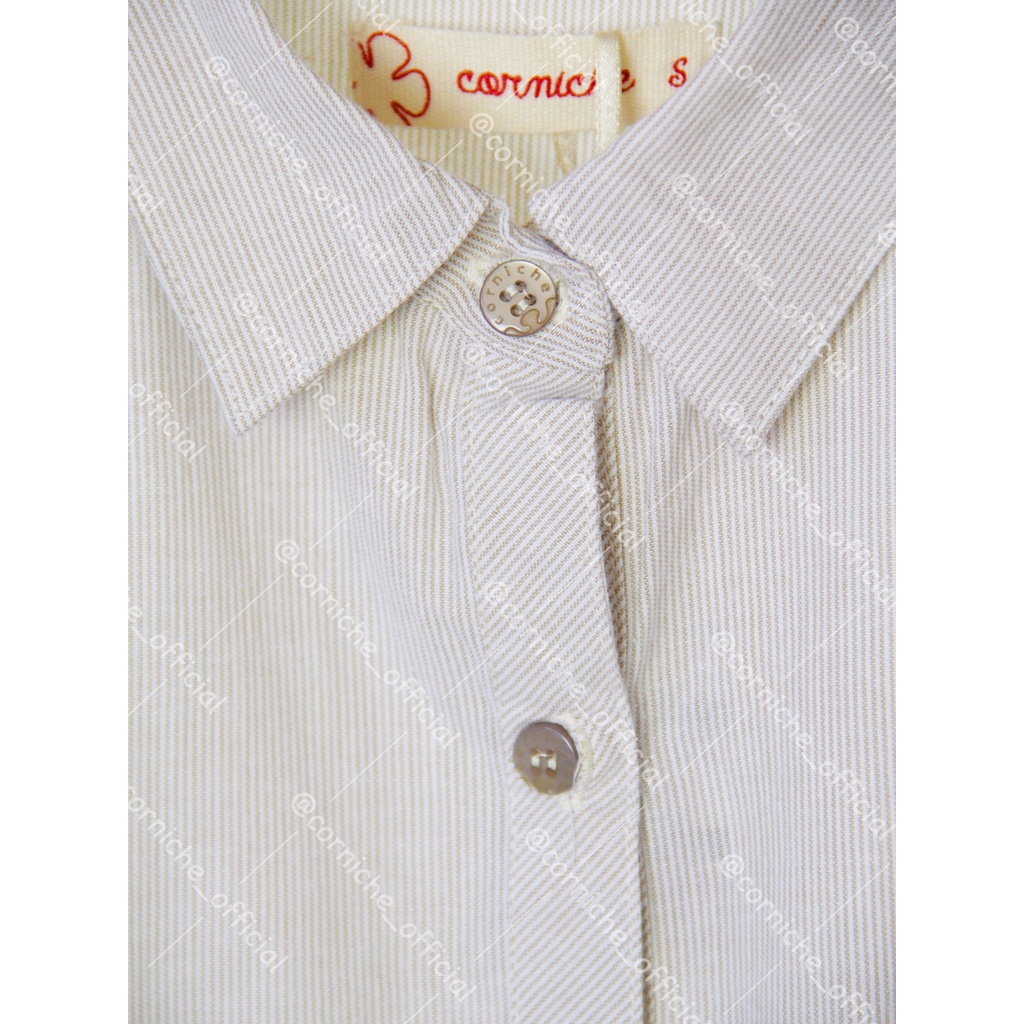 Corniche Lindy Shirt Off White - TB231645