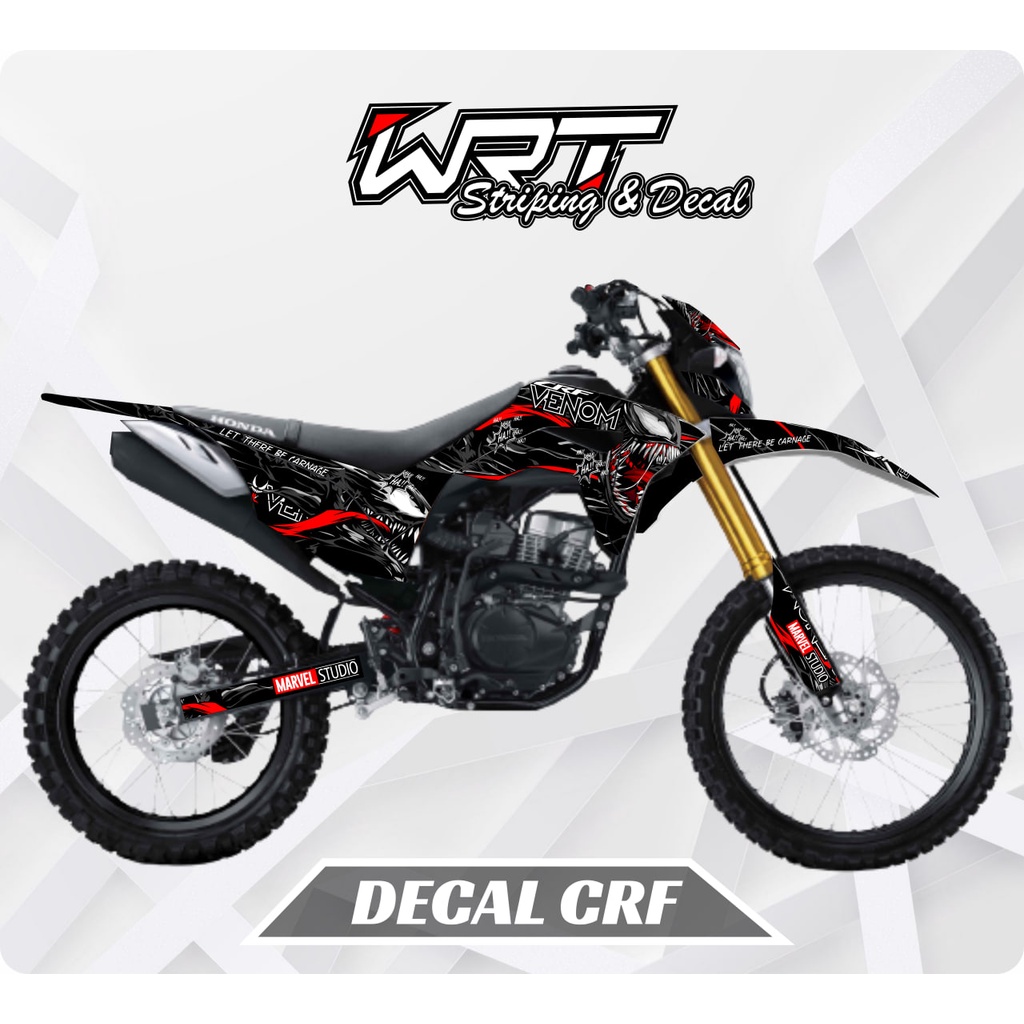 Stiker Decal CRF 150 Venom