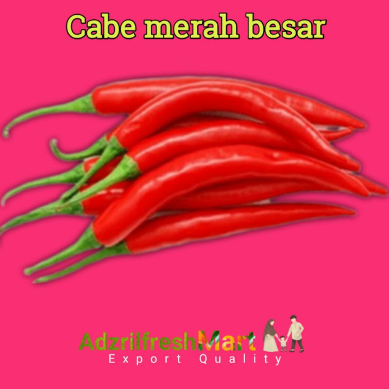 

CABE MERAH BERAH BESAR/CABAI MERAH BESAR