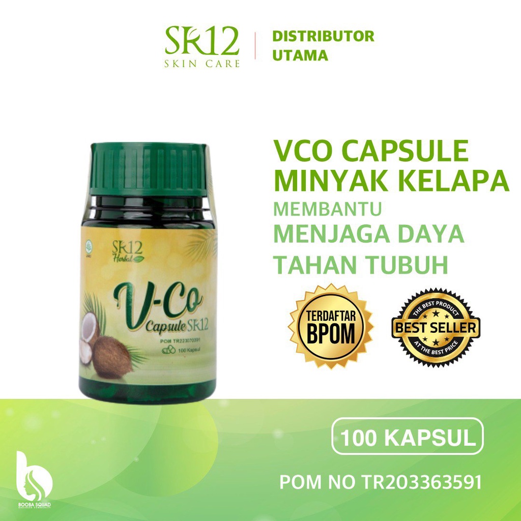 

VCO KAPSUL SR12 MINYAK KELAPA MURNI ORIGINAL VICO VIRGIN COCONUT OIL IMUN BOOSTER SUPLEMEN KESEHATAN / MENINGKATKAN DAYA TAHAN TUBUH