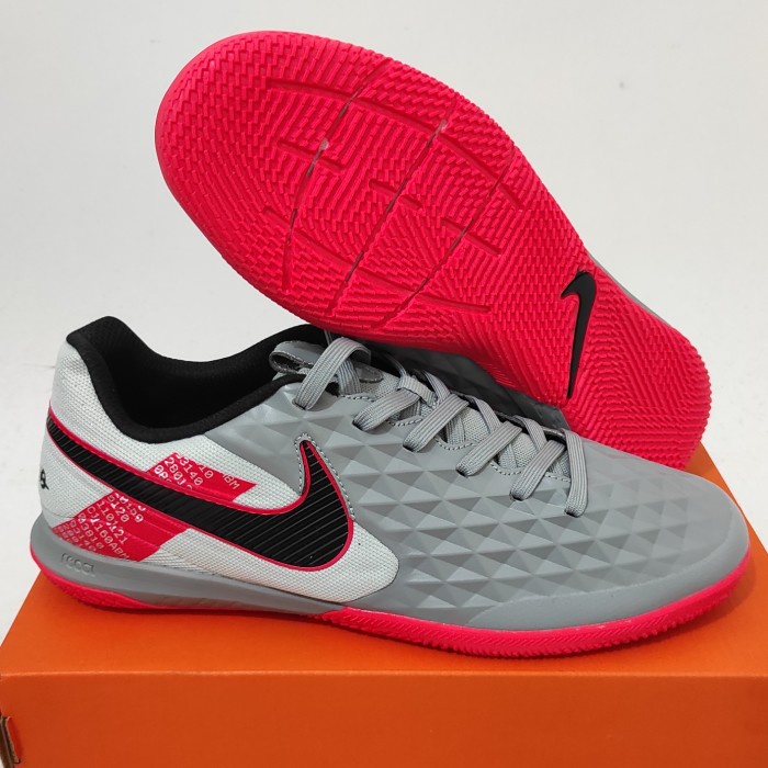 {MentariStore} Sepatu Futsal Nike Tiempo Legend7 Bomber Grey IC Limited