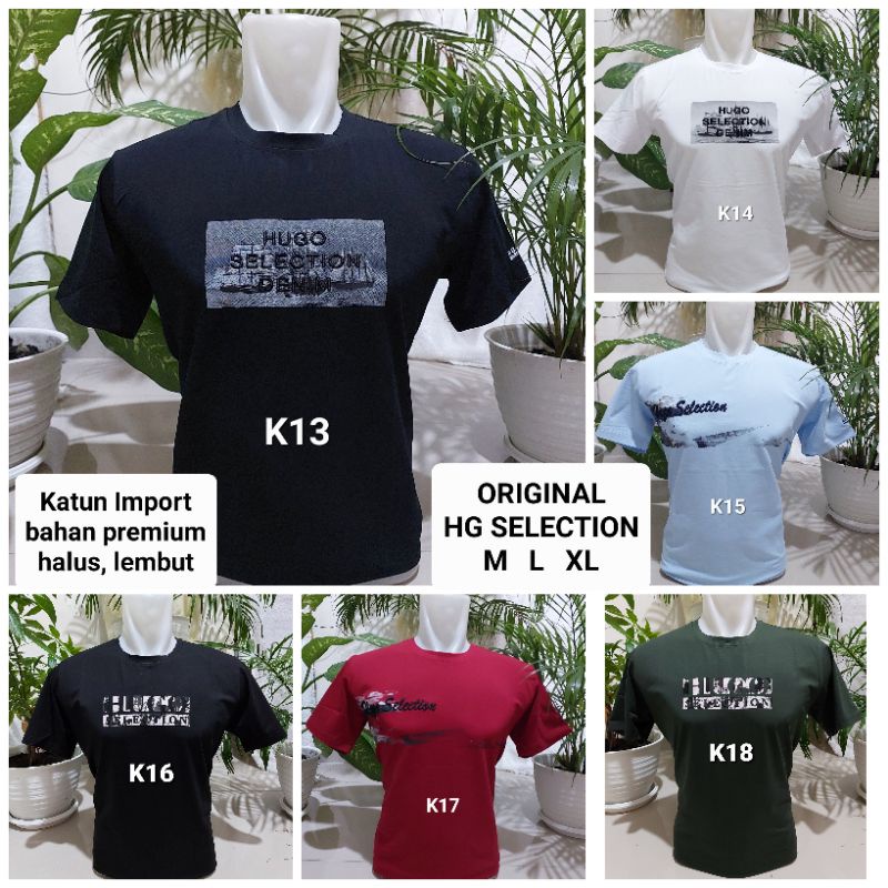 kaos HG Selection Original Import - hs selection oblong ori size M L XL