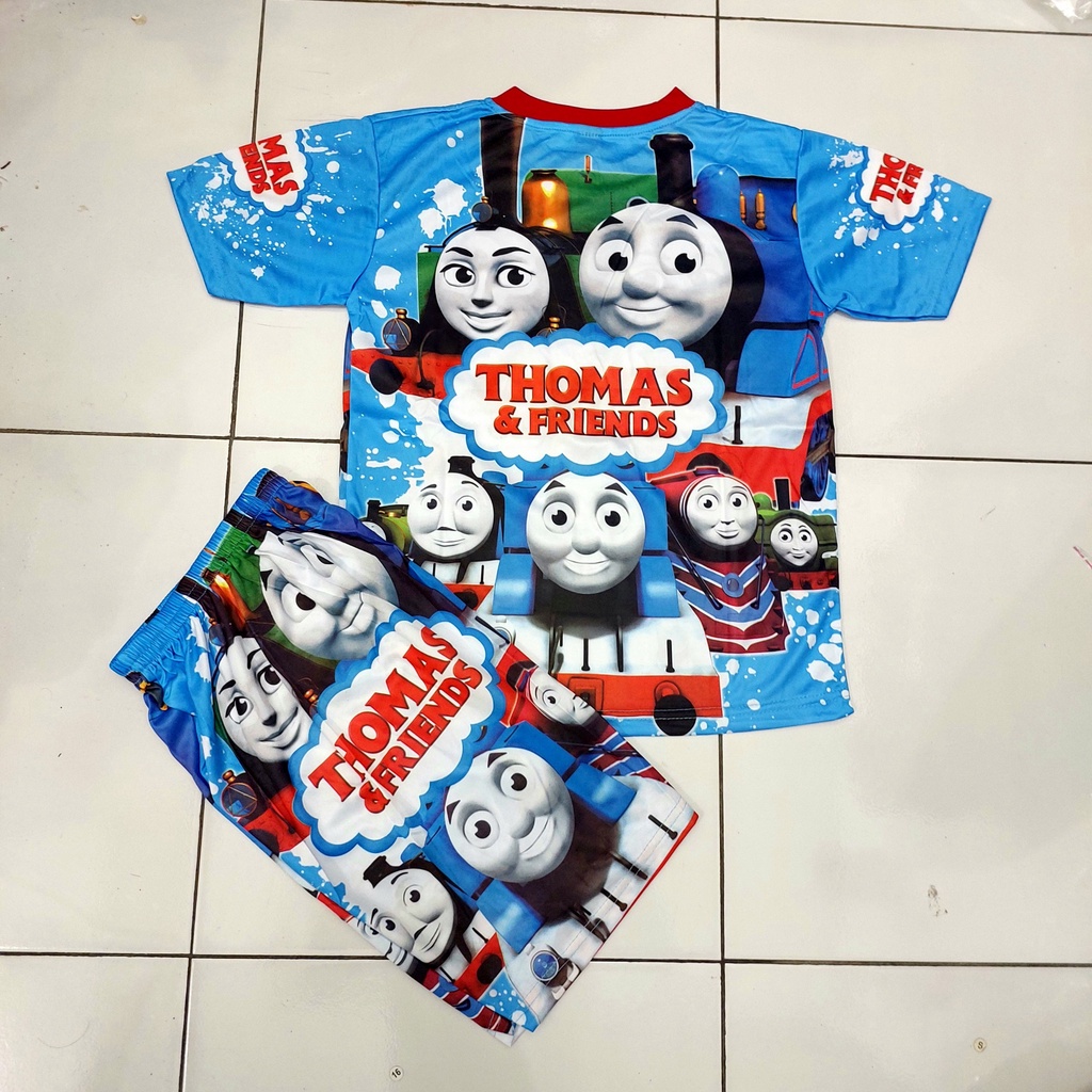 Setelan baju celana thomas 6-10 thn