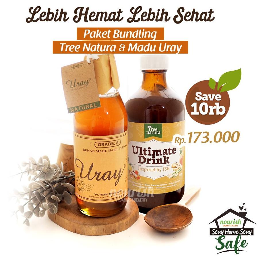 

✯ Paket Uray + Tree Natura, Ultimate Drink Inspired by JSR 320 ml ➪