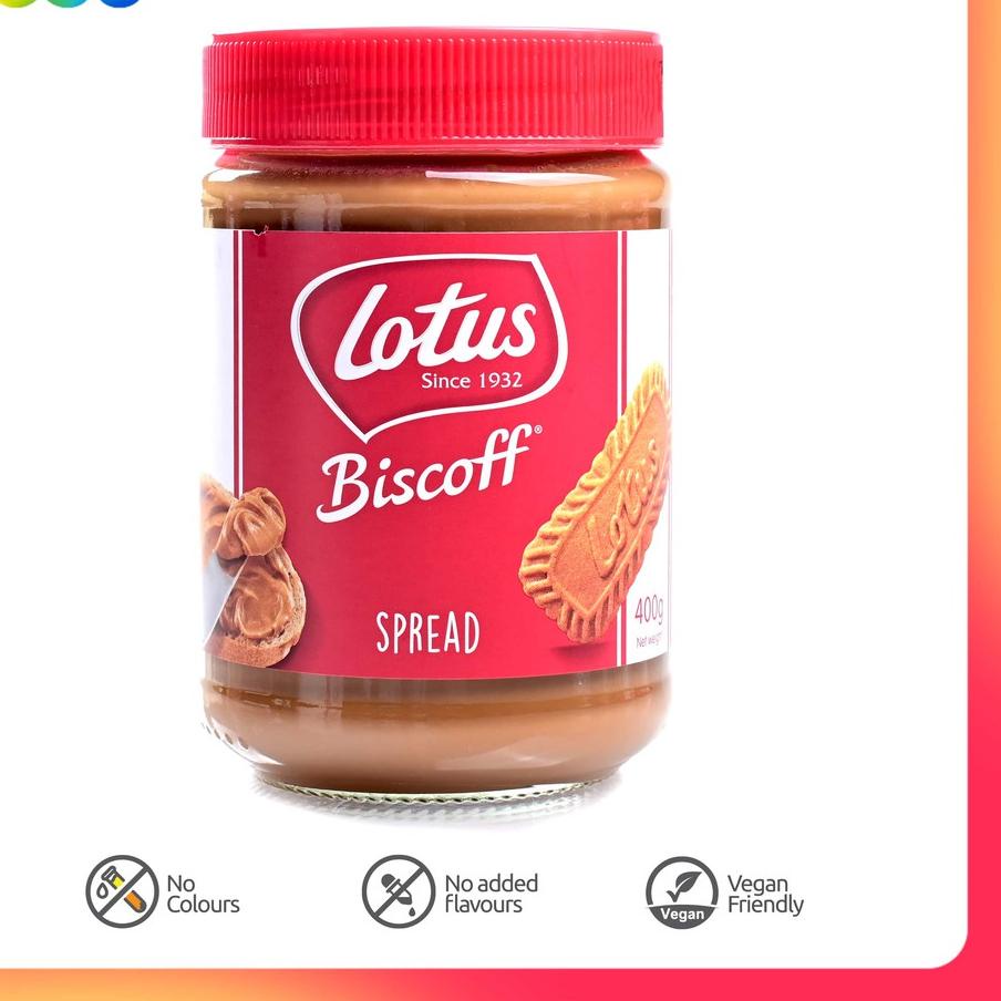 

12.12 BIG SALE FASION Lotus Biscoff Smooth Spread 400 g (Selai Karamel) serbuuu !