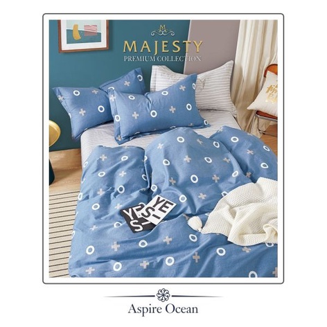 MAJESTY SPREI 180x200 / 160x200 Tinggi 30 motif Vismerine Magicave Eynory Big Leaf Viola Oxalis Como