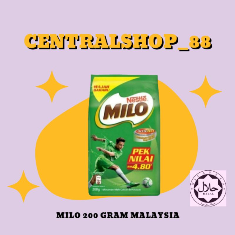 

Milo Malaysia 200 gr