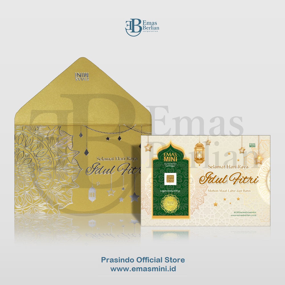 GIFT SERIES Emas Mini 0,05 Gram - Logam Mulia 24K