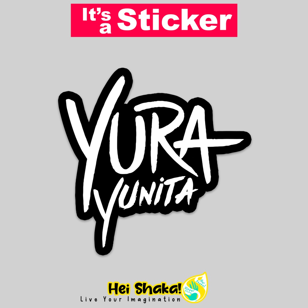 

Stiker Yura Yunita Sticker Musisi Musik Bahan Vinyl Anti Air