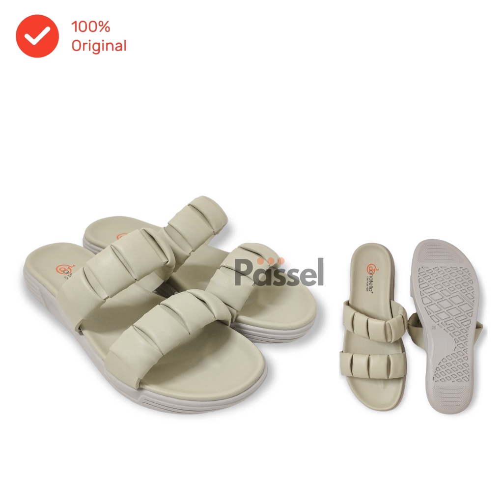 Donatello Sz. 36-40 Sandal Slip On Wanita Kasual | RI613103 / RI613104