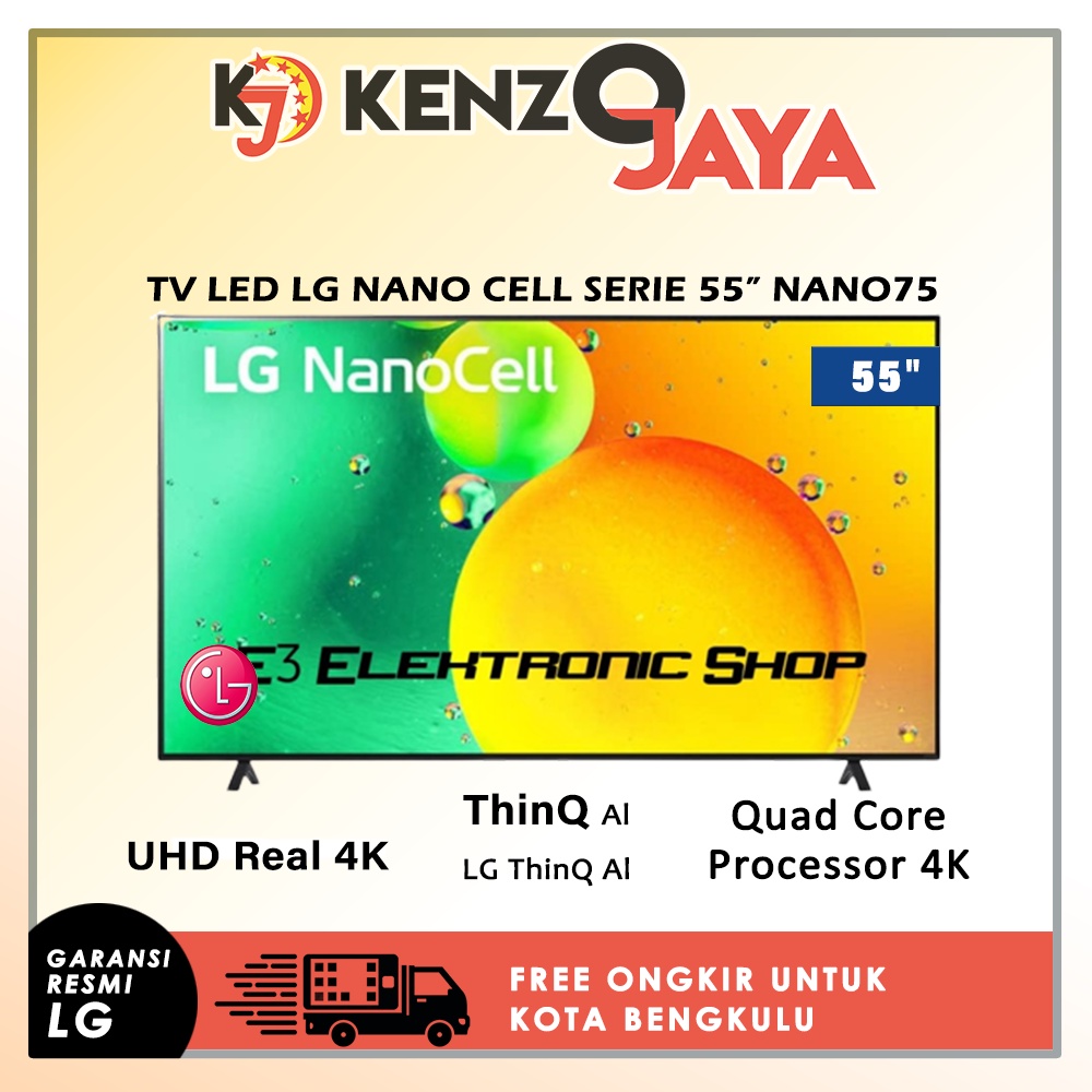 TV LED LG NANO CELL SERIES 55” NANO75