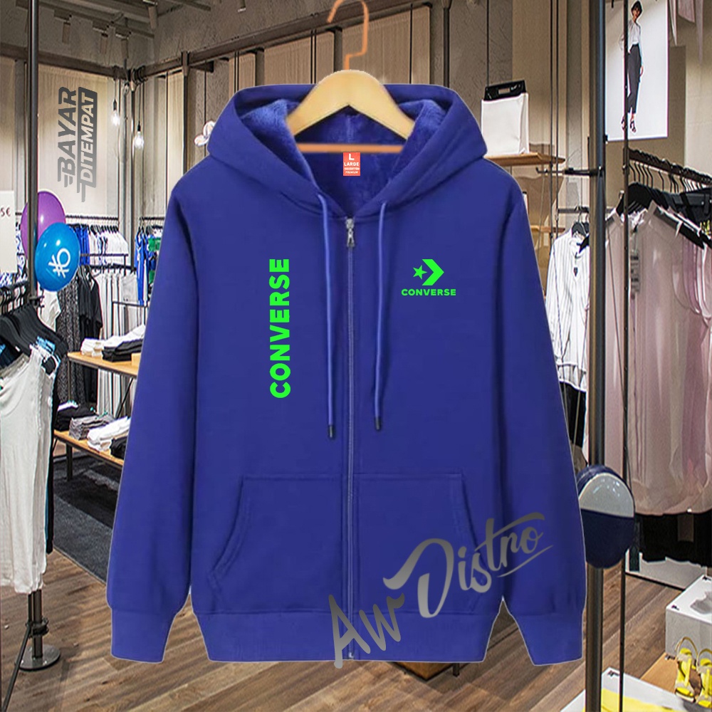 COD Jaket Distro CVS KIRKA Text Neon Premium Quality Sweater Tulisan Jaket Kata-Kata Hoodie Sablon