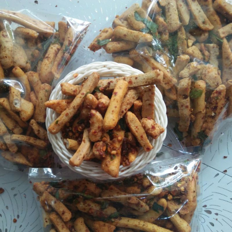 

Basreng Pedas Daun Jeruk 150g JeDePe