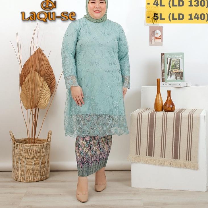 Original (JUMBO SIZE) Kebaya Jumbo Atasan Kebaya Ukuran Jumbo Kebaya Big Size Set Kebaya Ukuran 4L 5