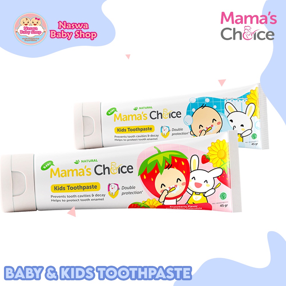 Mama's Choice Baby &amp; Kids Toothpaste Pasta Gigi Bayi &amp; Anak 45g