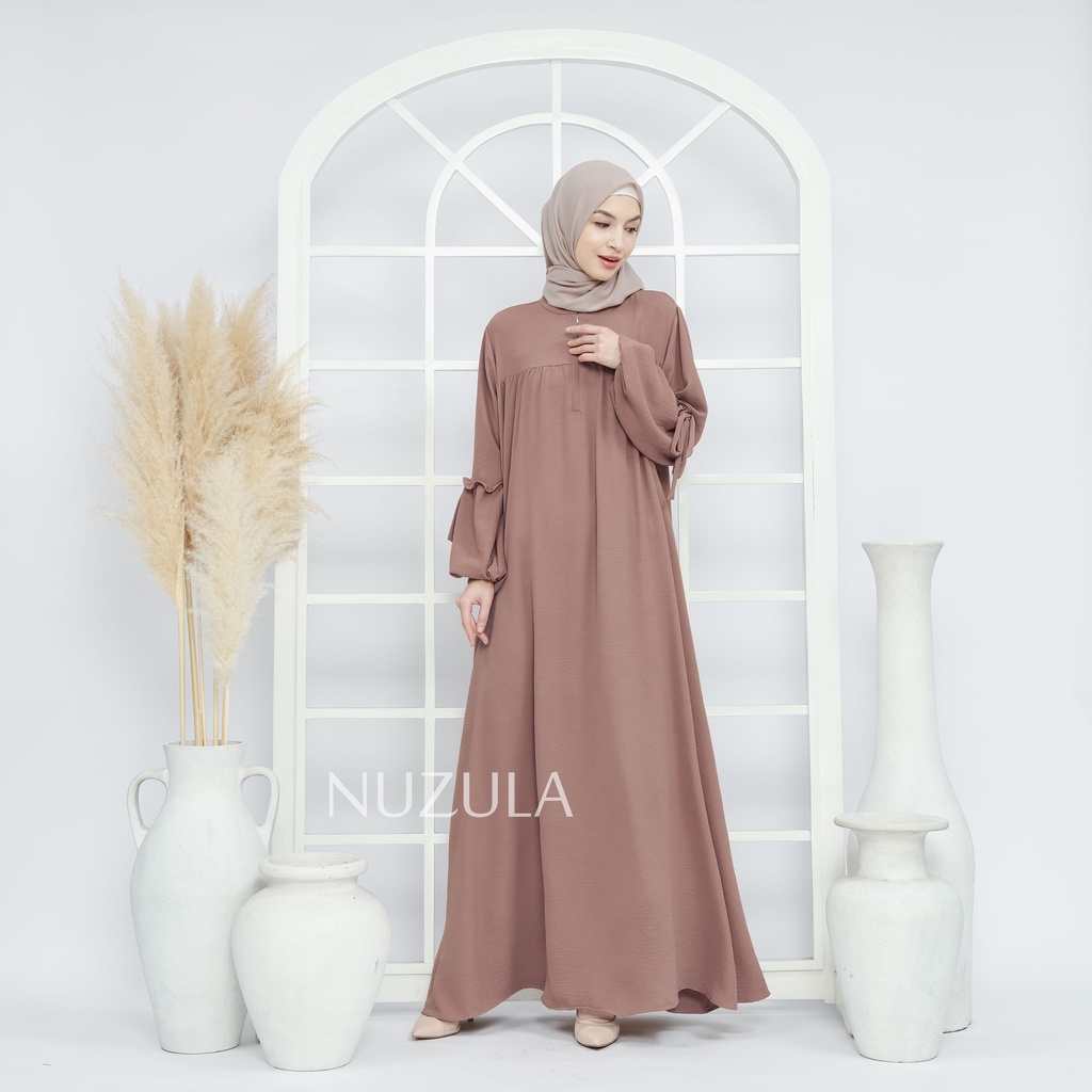 Gamis Super Jumbo LD 140 &amp; LD 120 Bahan Cringkle Airflow Premium