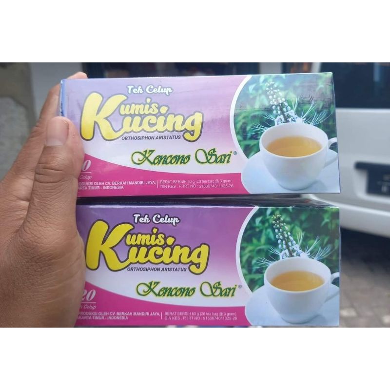 

TEH CELUP DAUN KUMIS KUCING ISI 20 BAG