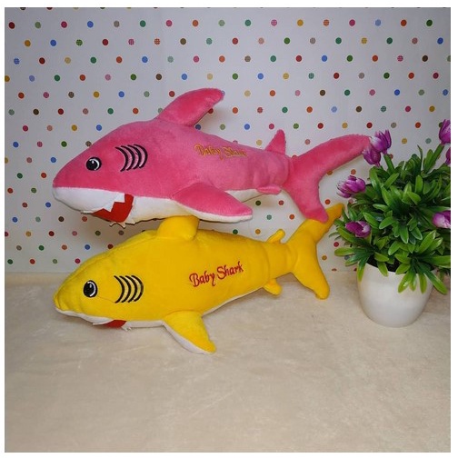 Boneka Hiu Shark Jumbo Ikea Lucu Murah Bahan Halus Dan Empuk Standar SNI