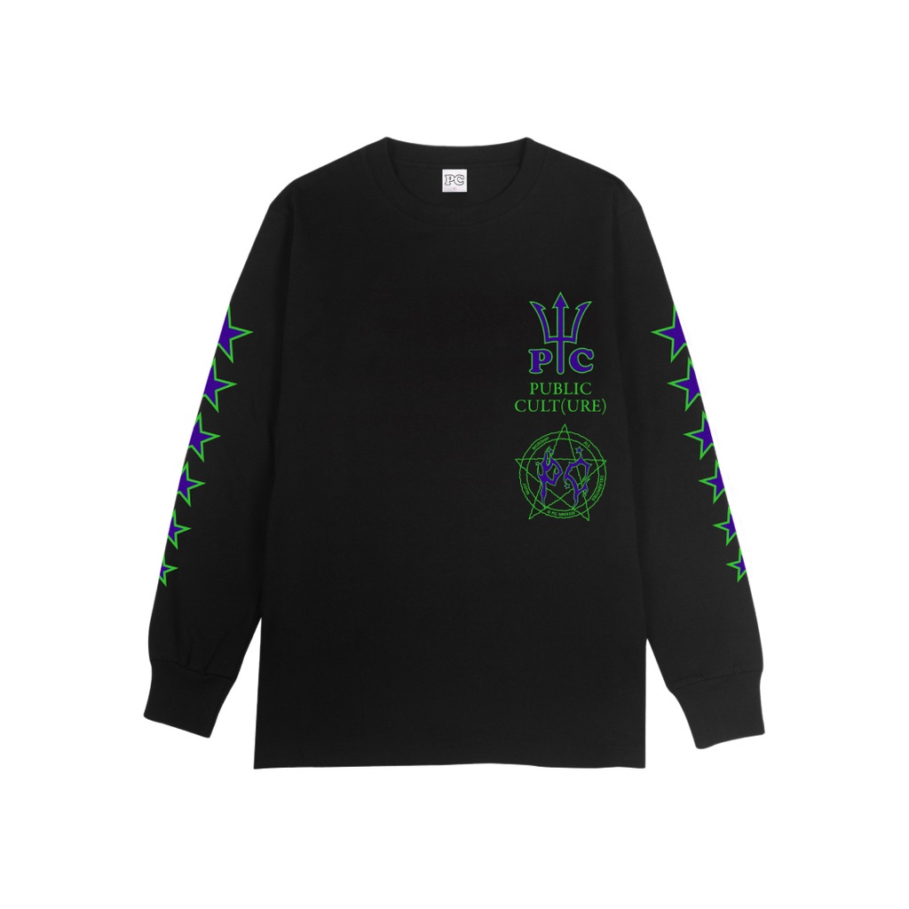 PUBLIC CULTURE - Worship Black Long Sleeve