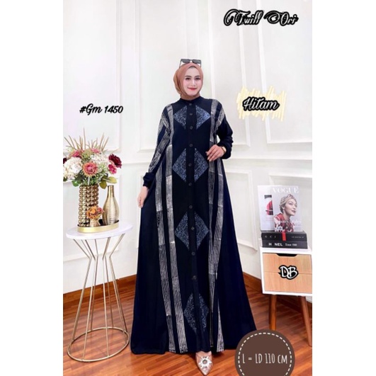 Gamis Batik Twill ORI