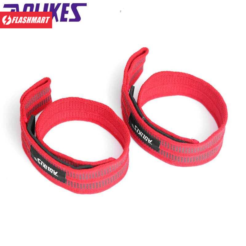 Flashmart Strap Tangan Angkat Beban Anti Slip Strap Weight Lifting 2 PCS - 7635