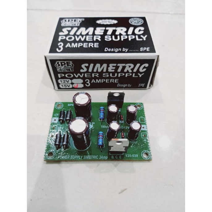 #@#@#@#@] KIT POWER SUPPLY SYMETRIS 3A 15V Simetris power supply 3Amp 15 volt