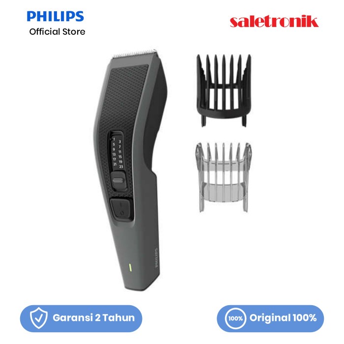 PHILIPS HAIR CLIPPER PEMOTONG RAMBUT SERIES 3000 - HC3525/15