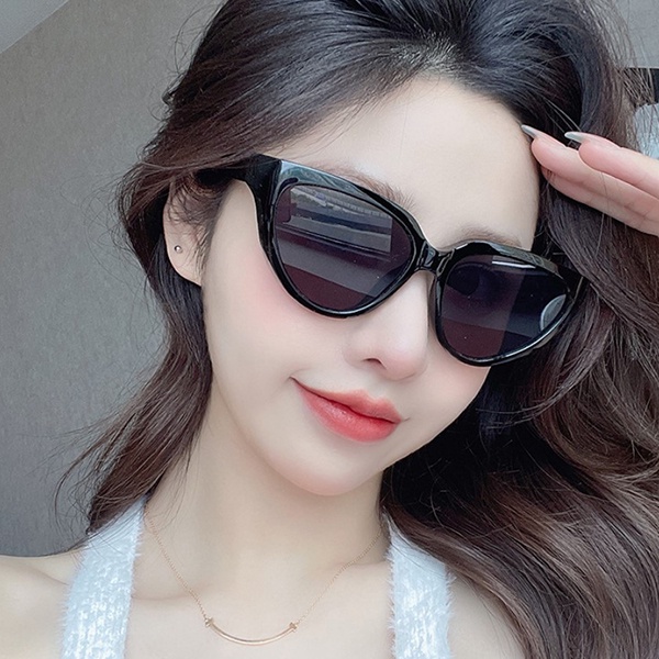 kacamata hitam wanita cat eye korean sunglasses jgl182 (3B2)