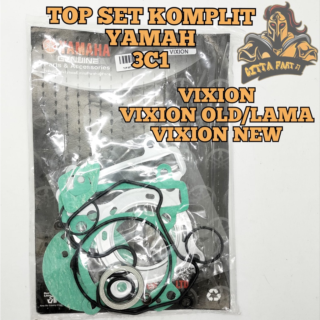 PACKING TOP SET LENGKAP YAMAHA 3C1 KUALITAS ASLI ORIGINAL YAMAHA YGP VIXION OLD LAMA VIXION NEW