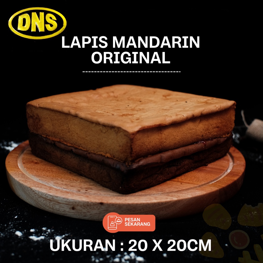 

Lapis Mandarin Premium / Homemade Kue Lapis / Sajian oleh oleh