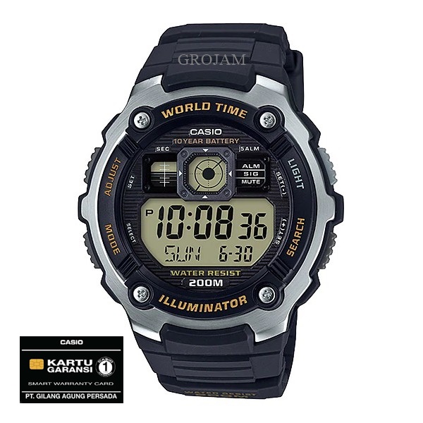 CASIO AE 2000W AE-2000W ORIGINAL GARANSI RESMI