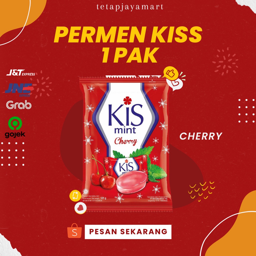 

Permen Kiss Cherry Merah - PAK