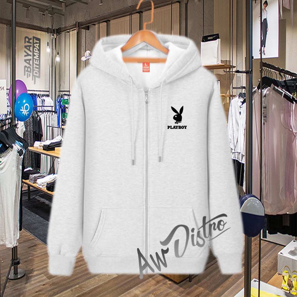 COD Jaket Distro P.Boy LogoText Hitam Premium Quality Sweater Tulisan Jaket Kata-Kata Hoodie Sablon