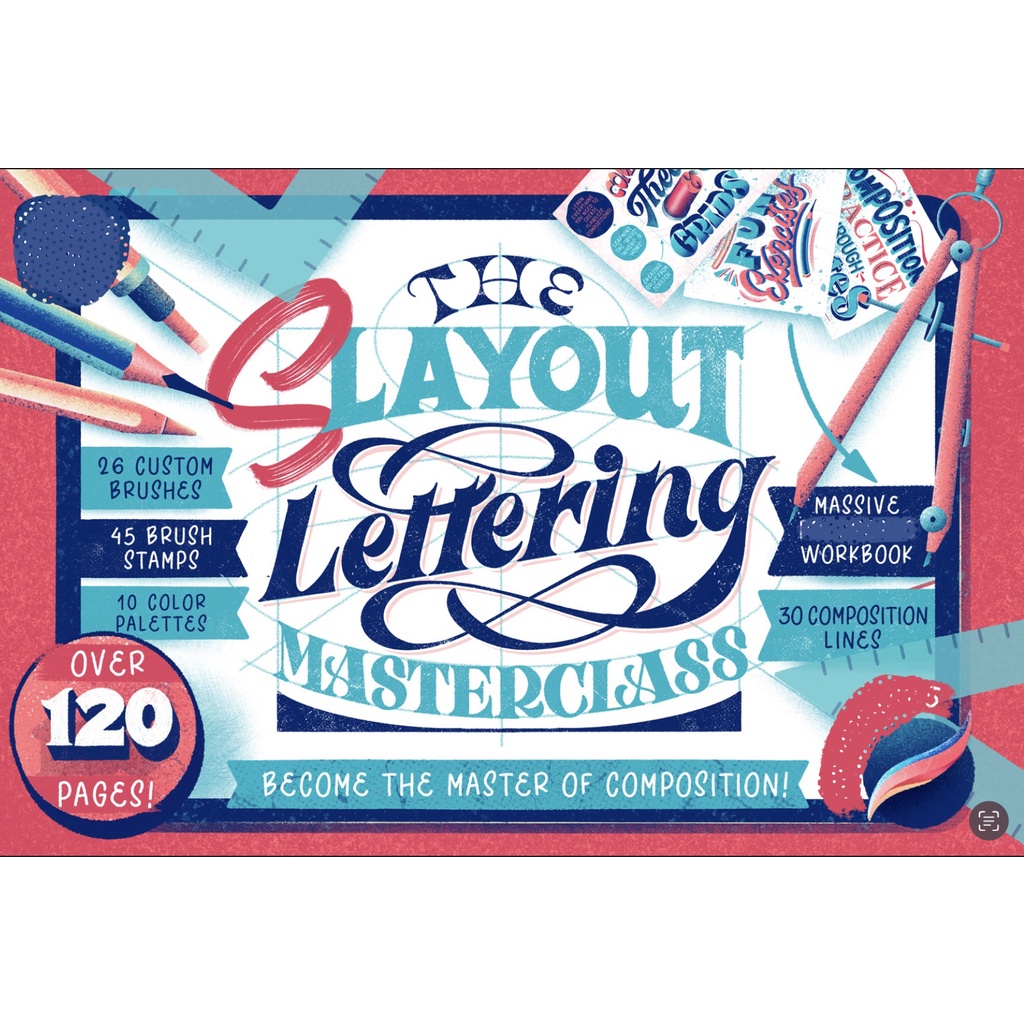 Procreate Brush - The Slayout Lettering Masterclass