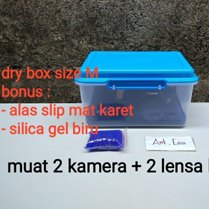 Terlaris Deybox Dry Box Size S Penyimpan Lensa Kamera Canon Nikon Sony Fujifilm