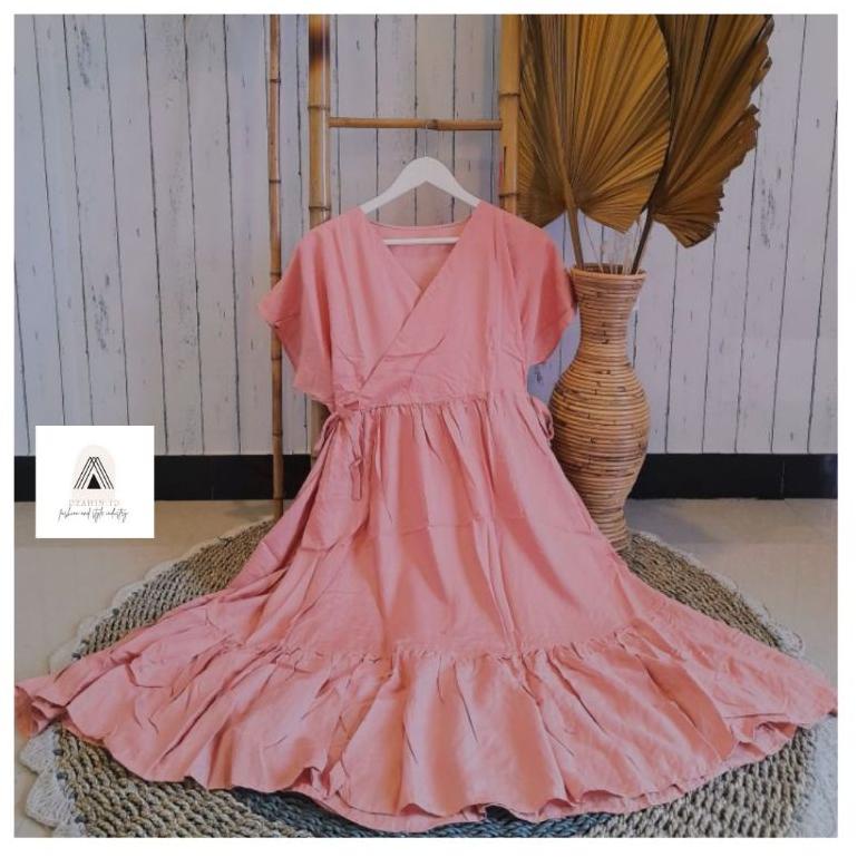 MURAH Daster Kimono Pendek || Daster Kimono Ruffle || Daster Kimono Polos || Dress Kimono || Daster 