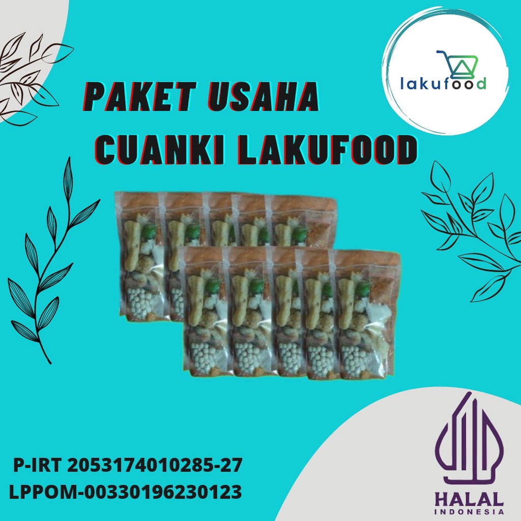 

Paket Usaha 10 Pcs Cuanki Instan