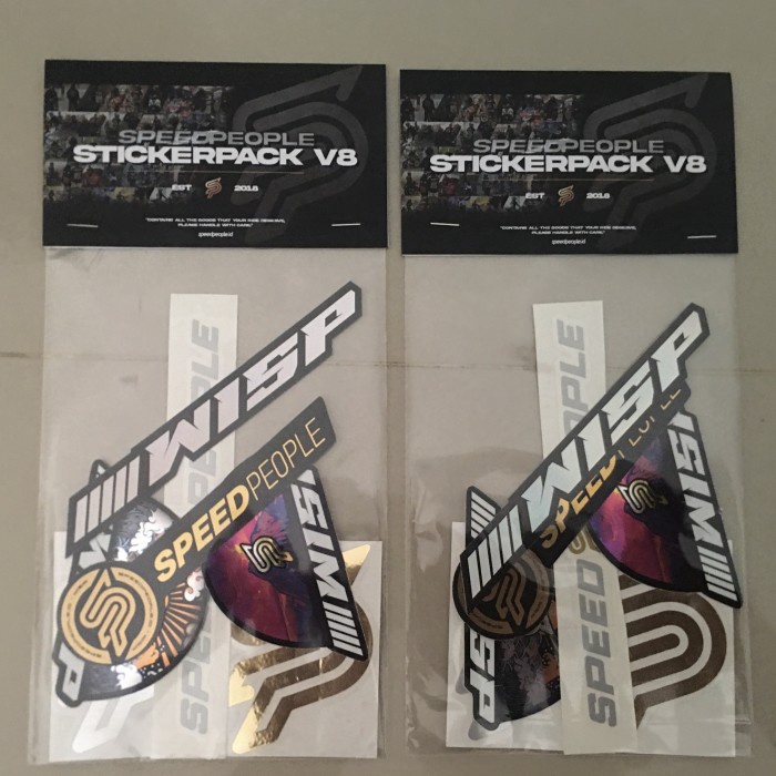 

Terlaris Stickerpack V8 Speedpeople Sticker Limited Sp