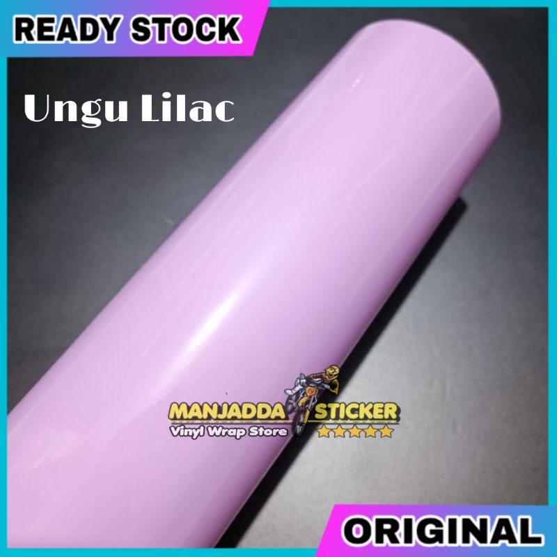 Stiker Skotlet Ungu Taro Sticker Ungu Lilac Glossy