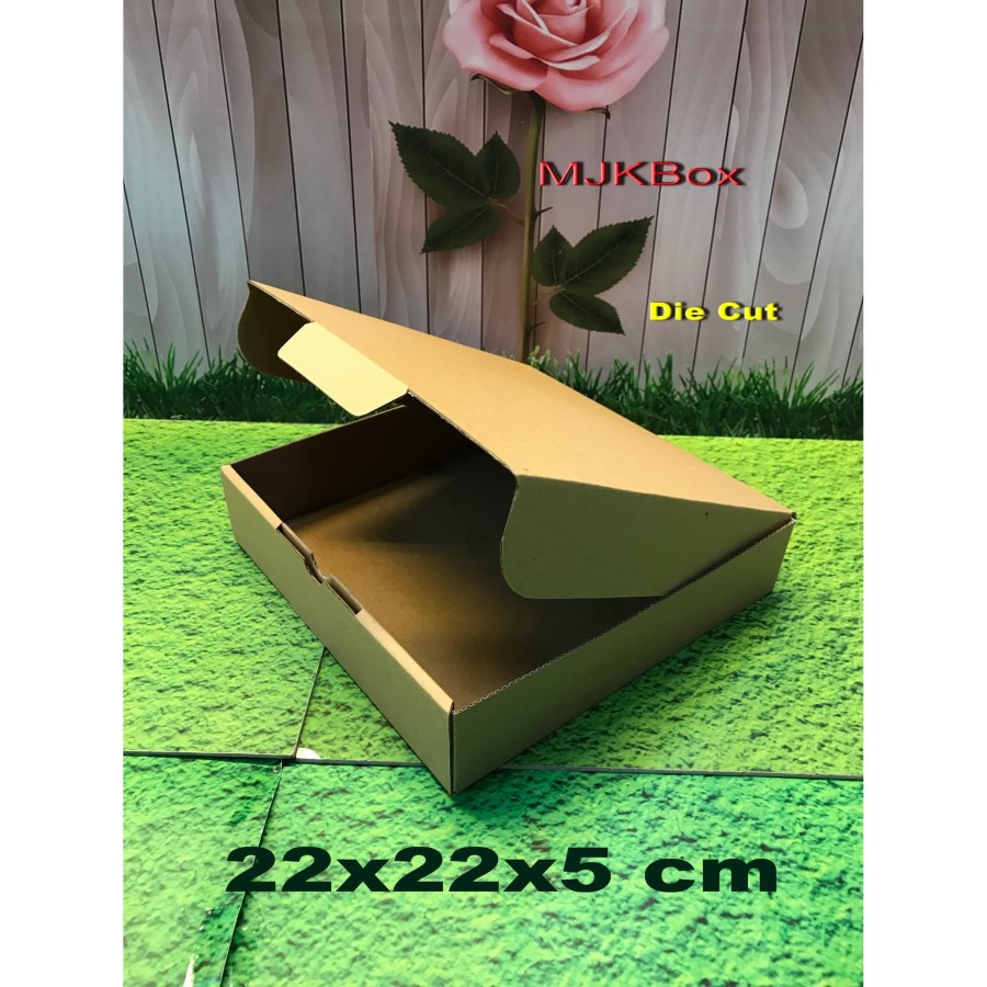 

KARDUS/KARTON/BOX UK 22x22x5 CM.............MODEL KARDUS PIZZA