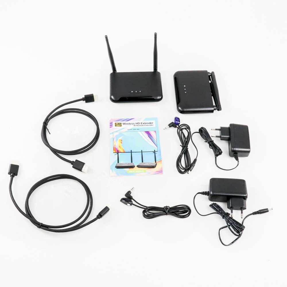 AV Sender Wireless Transmitter Receiver 2.4GHz 150M - BIN-850 - Black