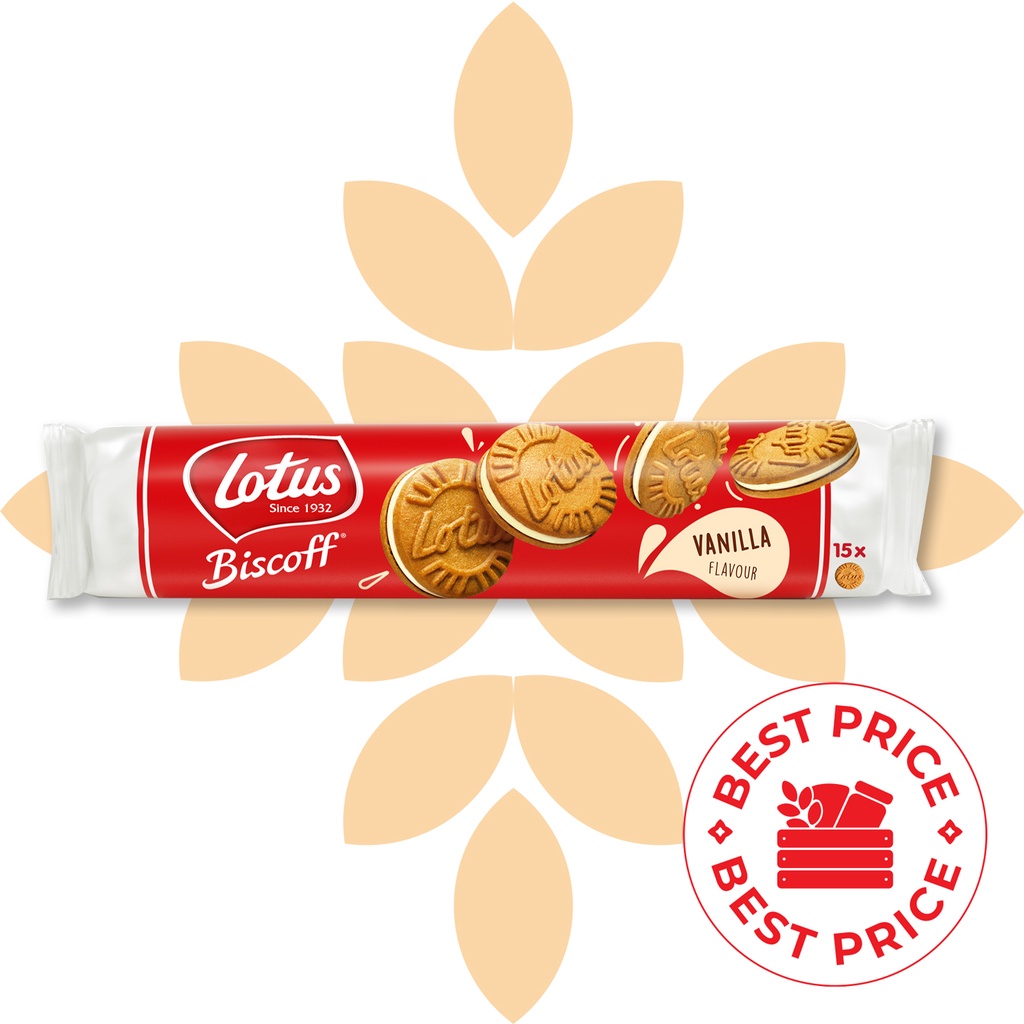 LOTUS BISCOFF - SANDWICH VANILLA 150 GR